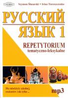 Russkij. Repetytorium 1 tem-leks. mp3 WAGROS. Autor: Szymon Ślusarski, Irina Tiereszczenko. SmakLiter.pl Okładka książki Russkij. Repetytorium 1 tem-leks. mp3 WAGROS