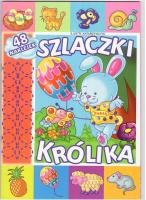 Szlaczki królika. Autor: Katarzyna Fic. SmakLiter.pl Okładka książki Szlaczki królika