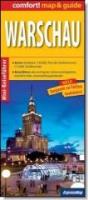Warschau 2w1 przewodnik i mapa. Wydawca: ExpressMap. SmakLiter.pl Opakowanie Warschau 2w1 przewodnik i mapa