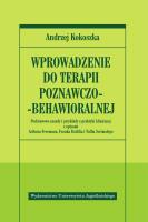 Okładka książki Wprowadzenie do terapii poznawczo - behawioralnej