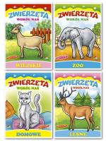 (008) Zwierzęta Wokół Nas MIX. Autor:   Praca zbiorowa. SmakLiter.pl Okładka książki (008) Zwierzęta Wokół Nas MIX
