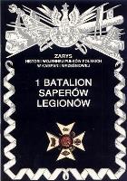 1 batalion saperów legionów. Autor: Piotr Zarzycki. SmakLiter.pl Okładka książki 1 batalion saperów legionów