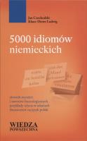 Okładka książki 5000 idiomów niemieckich
