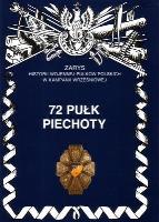 72 Pułk Piechoty im. Pułk. Dionizego Czachowskiego. Autor: Stanisław M. Przybyszewski. SmakLiter.pl Okładka książki 72 Pułk Piechoty im. Pułk. Dionizego Czachowskiego