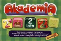 Akademia - 2 lata + 32 naklejki Greg. Autor: Ewa Sajek. SmakLiter.pl Okładka książki Akademia - 2 lata + 32 naklejki Greg