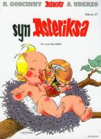 Asteriks. Album 27 Syn Asteriksa. Autor: Albert Uderzo, René Goscinny. SmakLiter.pl Okładka książki Asteriks. Album 27 Syn Asteriksa