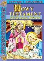 Czytam i koloruję NT Życie Pana Jezusa. Autor: Iwona Gawryś. SmakLiter.pl Okładka książki Czytam i koloruję NT Życie Pana Jezusa