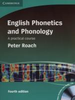 Okładka książki English Phonetics and Phonology +CD