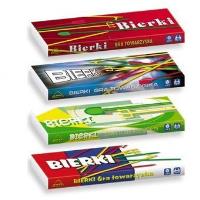 Gra - Bierki AXEL. Wydawca: AXEL. SmakLiter.pl Opakowanie Gra - Bierki AXEL