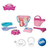 Komplet do piasku 7 elementów Księżniczki. Autor: WADER. SmakLiter.pl Okładka książki Komplet do piasku 7 elementów Księżniczki