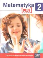 Matematyka PLUS SP 2 ćwiczenia rozwijające zaint.. Autor: Lankiewicz Bogusława, Sawicka Krystyna, Swoboda Ewa. SmakLiter.pl Okładka książki Matematyka PLUS SP 2 ćwiczenia rozwijające zaint.