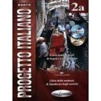 Nuovo Progetto Italiano 2A Podręcznik + ćwiczenia + płyta DVD + płyta CD. Autor: T. Marin, S. Magnelli. SmakLiter.pl Okładka książki Nuovo Progetto Italiano 2A Podręcznik + ćwiczenia + płyta DVD + płyta CD