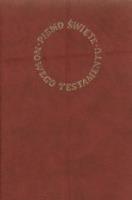 Okładka książki Pismo święte Nowy testament - mały płótno OLSZTYN