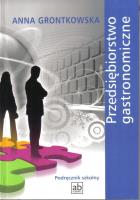 Przedsiębiorstwo gastronomiczne FORMAT-AB. Autor: Anna Grontkowska. SmakLiter.pl Okładka książki Przedsiębiorstwo gastronomiczne FORMAT-AB