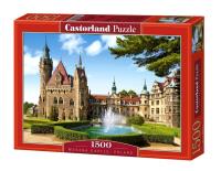 Okładka książki Puzzle 1500 Zamek Moszna - Polska CASTOR