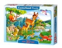Okładka książki Puzzle 20 maxi - Bambi w.2012 CASTOR