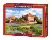 Okładka książki Puzzle 3000 Zamek w Malborku - Polska CASTOR