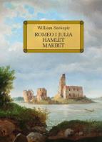 Romeo i Julia. Hamlet. Makbet z oprac.okleina GREG. Autor: William Szekspir. SmakLiter.pl Okładka książki Romeo i Julia. Hamlet. Makbet z oprac.okleina GREG