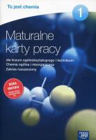 To jest chemia 1 Maturalne karty pracy Zakres rozszerzony Szkoły ponadgimnazjalne. Chemia ogólna i nieorganiczna. Autor: Chmurska Małgorzata, Megiel Elżbieta, Świderska Grażyna. SmakLiter.pl Okładka książki To jest chemia 1 Maturalne karty pracy Zakres rozszerzony Szkoły ponadgimnazjalne. Chemia ogólna i nieorganiczna