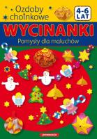 Wycinanki ozdoby choinkowe. Autor: Cichy Ludwik. SmakLiter.pl Okładka książki Wycinanki ozdoby choinkowe