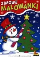 Okładka książki Zimowe malowanki 3-4 lata 2012