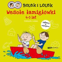 Bolek i Lolek. Wesołe łamigłówki. Autor: Lekan Elżbieta. SmakLiter.pl Okładka książki Bolek i Lolek. Wesołe łamigłówki