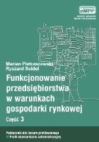 Okładka książki Funk. przeds. w warunkach gosp. cz.3 eMPi2 WZ