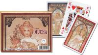 Opakowanie Karty do gry Piatnik 2 talie  Mucha Piękno