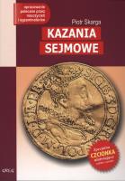Kazania Sejmowe z oprac. GREG. Autor: Piotr Skarga. SmakLiter.pl Okładka książki Kazania Sejmowe z oprac. GREG