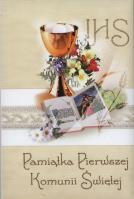 Okładka książki Książeczka Komunijna A5 mix kolorów