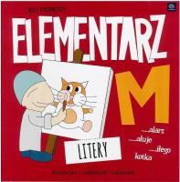 Okładka książki Mój pierwszy elementarz Litery