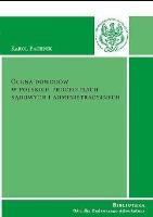 Ocena dowodów w polskich procedurach sądowych. Autor: Pachnik Karol. SmakLiter.pl Okładka książki Ocena dowodów w polskich procedurach sądowych