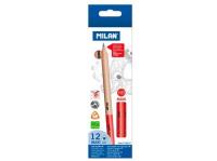 Opakowanie Ołówki trójkątne maxi HB (12szt) MILAN