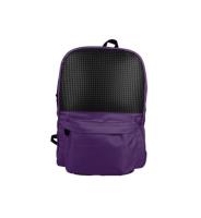 Plecak miejski fioletowo czarny. Wydawca: Pixelbags. SmakLiter.pl Opakowanie Plecak miejski fioletowo czarny
