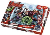 Puzzle Avengers 100 Do ataku. Autor: Avengers. SmakLiter.pl Okładka książki Puzzle Avengers 100 Do ataku