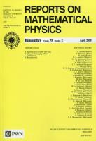 Opakowanie Reports on Mathematical Physics 75/2 2015 Kraj