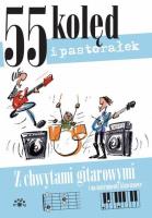 Okładka książki 55 kolęd i pastorałek z chwytami gitarowymi