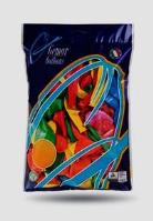 Opakowanie Balony Pastel 8 różnokolorowe 100 sztuk