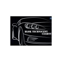 Opakowanie Blok techniczny A4/10K Czarny (10szt)