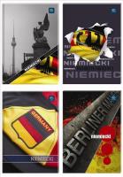 Opakowanie Brulion tematyczny A5/80k kratka J.niemiecki(5szt)