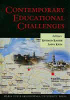 Contemporary Educational Challenges. Autor: Radzik Ryszard, Kisla Anna. SmakLiter.pl Okładka książki Contemporary Educational Challenges