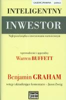 Inteligentny inwestor. Autor: Benjamin Graham. SmakLiter.pl Okładka książki Inteligentny inwestor