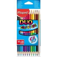 Opakowanie Kredki Colorpeps Duo 12=24 kolory MAPED