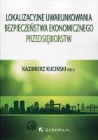 Okładka książki Lokalizacyjne uwarunkowania bezpieczeństwa ekonomicznego przedsiębiorstw