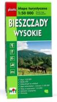 Mapa turystyczna Bieszczady 1:50 000 WIT. Wydawca: Agencja Wydawnicza WIT. SmakLiter.pl Opakowanie Mapa turystyczna Bieszczady 1:50 000 WIT