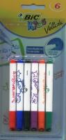 Opakowanie Markery mini Bic Kids Velleda 6 kolorów