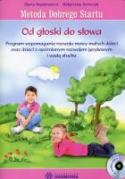 Metoda Dobrego Startu Od głoski do słowa Teczka z płytą CD. Autor: Marta Bogdanowicz, Szewczyk Małgorzata. SmakLiter.pl Okładka książki Metoda Dobrego Startu Od głoski do słowa Teczka z płytą CD