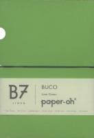 Opakowanie Notatnik B7 Paper-oh Buco Lime Green w linie