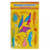 Opakowanie Szablon plastikowy ryby