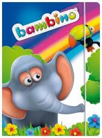 Opakowanie Teczka z gumką A4 Bambino Standrard mix 10 sztuk